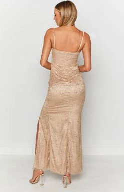 BB Exclusive Steal The Show Formal Dress Gold Dresses