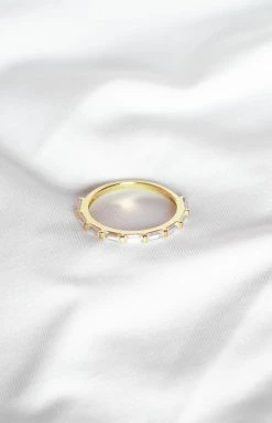 Eclat BB Conscious 18k Gold Vermeil CZ Stone Band 5 Eclat BB Conscious 18k Gold Vermeil CZ Stone Band