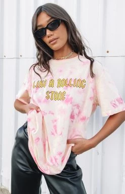 BB Exclusive Stones Tee Pink