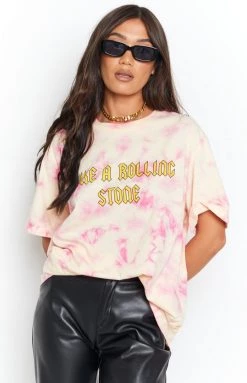 BB Exclusive Stones Tee Pink