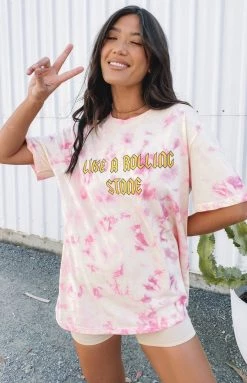 BB Exclusive Stones Tee Pink