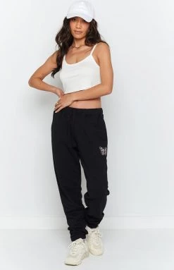 BB Exclusive Stormi Track Pants Black Bottoms
