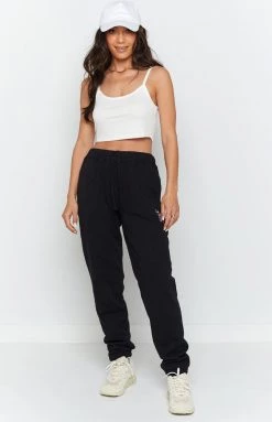 BB Exclusive Stormi Track Pants Black Bottoms