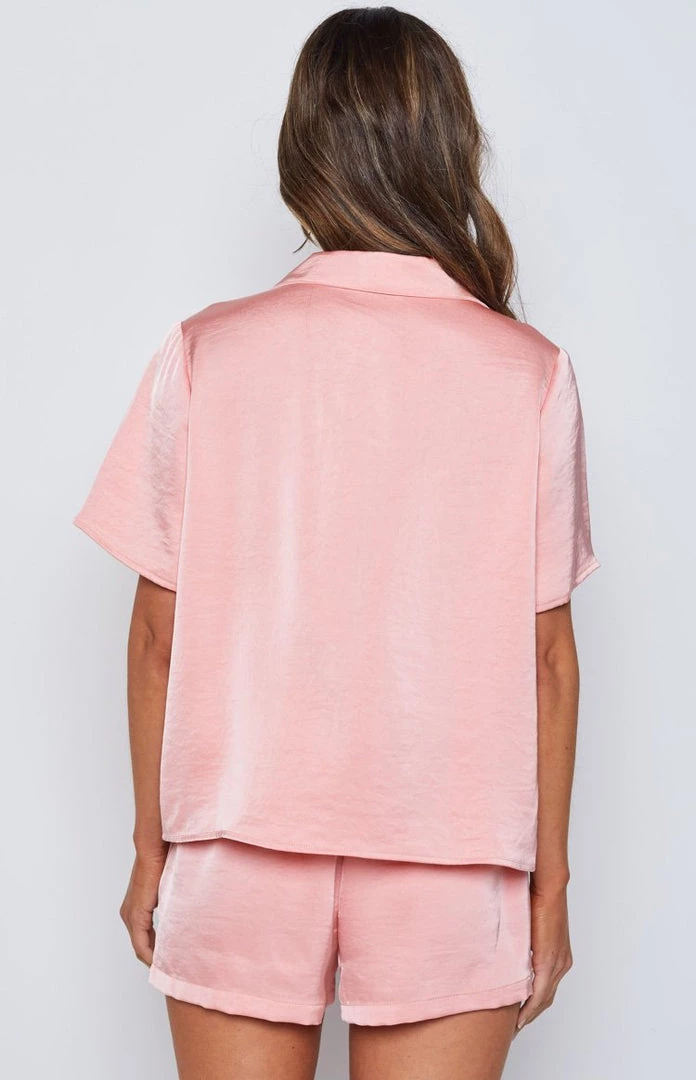 BB Exclusive Strasbourg Shirt Pink Satin 7 BB Exclusive Strasbourg Shirt Pink Satin