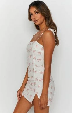 Beginning Boutique Dresses Strawberries And Cream Mini Dress White