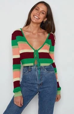 BB Exclusive Tops Godspeed Double Tie Knit Top Multi