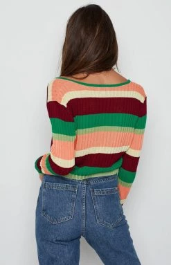 BB Exclusive Tops Godspeed Double Tie Knit Top Multi