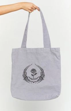 Thrills Sub Rosa Lilac Ash Tote Bag