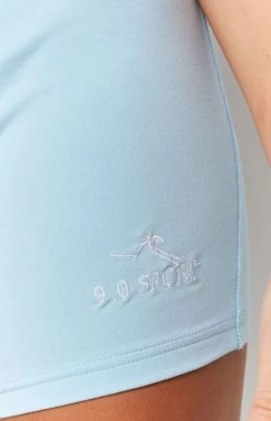 Bottoms 9.0 Sport Summit Bike Shorts Baby Blue 14 Bottoms 9.0 Sport Summit Bike Shorts Baby Blue