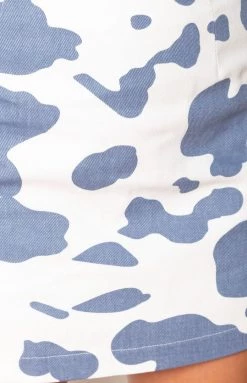 BB Exclusive Sunday Morning Skirt Cow Print