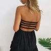 BB Exclusive Sundazed Strap Back Dress Black