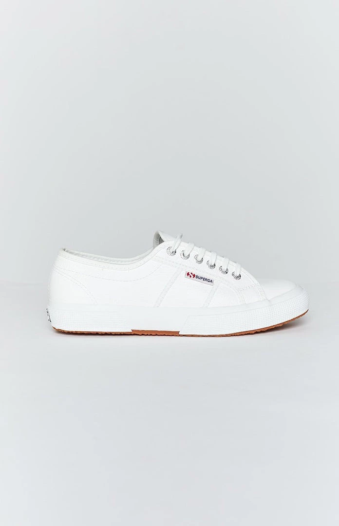 Superga 2750 EFGLU Leather Sneaker White 1 Superga 2750 EFGLU Leather Sneaker White