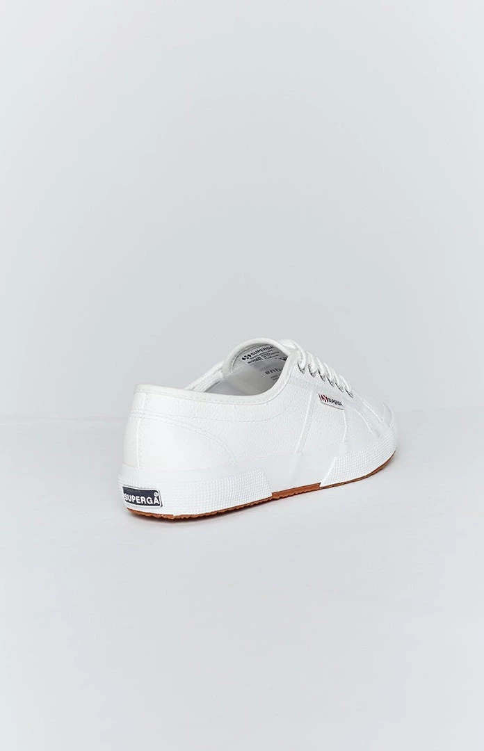 Superga 2750 EFGLU Leather Sneaker White 2 Superga 2750 EFGLU Leather Sneaker White