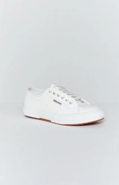 Superga 2750 EFGLU Leather Sneaker White 8 Superga 2750 EFGLU Leather Sneaker White