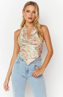 Beginning Boutique Surrender Multi Halter Top