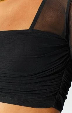 BB Exclusive Suzie Black Long Sleeve Top Tops 24 BB Exclusive Suzie Black Long Sleeve Top Tops