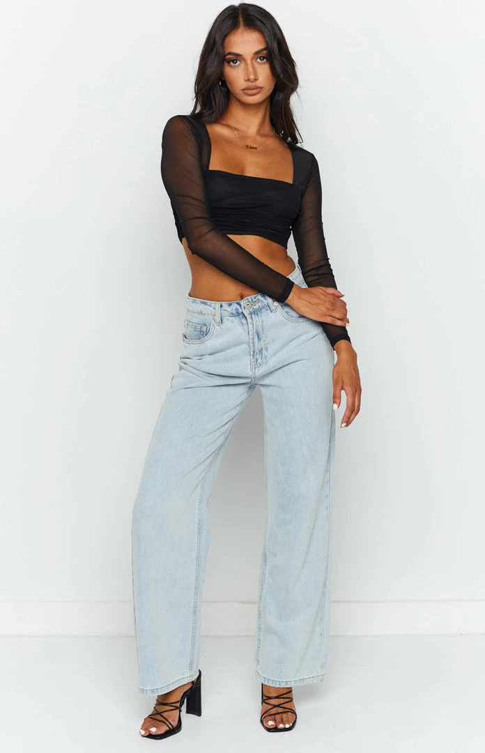 BB Exclusive Suzie Black Long Sleeve Top Tops 5 BB Exclusive Suzie Black Long Sleeve Top Tops