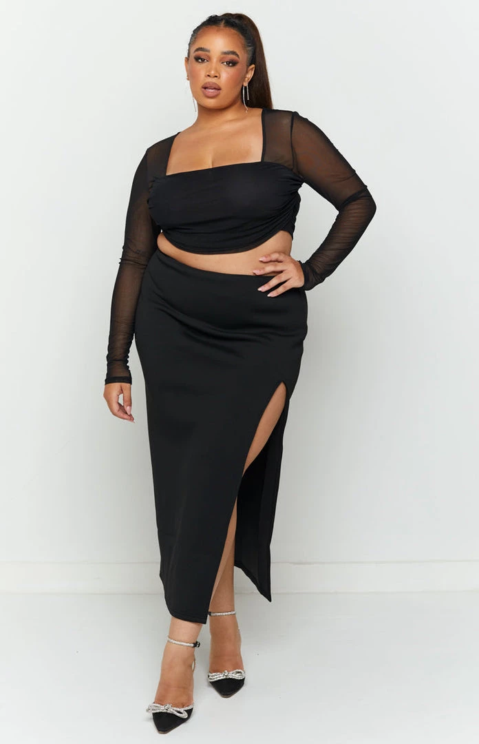 BB Exclusive Suzie Black Long Sleeve Top Tops 4 BB Exclusive Suzie Black Long Sleeve Top Tops