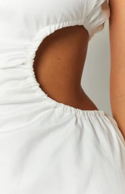 BB Exclusive Sylvan White Mini Dress Dresses