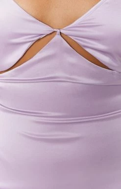 BB Exclusive Dresses Sylvester Lilac Mini Dress