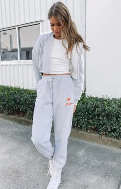 BB Exclusive Bottoms Take A Hike Track Pants Grey