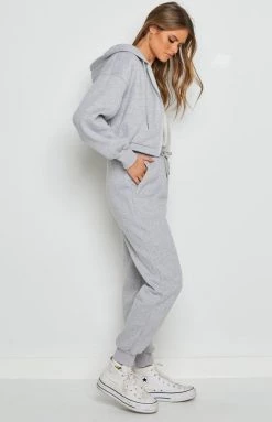 BB Exclusive Bottoms Take A Hike Track Pants Grey