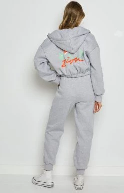 BB Exclusive Bottoms Take A Hike Track Pants Grey