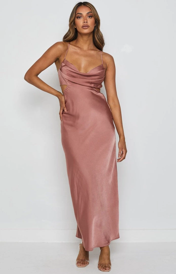 Beginning Boutique Dresses Taleah Cut Out Maxi Dress Bronze 5 Beginning Boutique Dresses Taleah Cut Out Maxi Dress Bronze