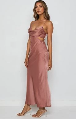 Beginning Boutique Dresses Taleah Cut Out Maxi Dress Bronze 14 Beginning Boutique Dresses Taleah Cut Out Maxi Dress Bronze