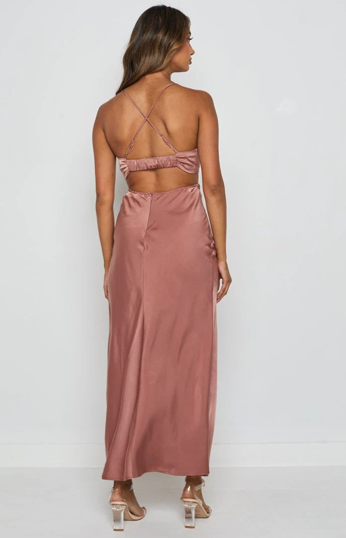 Beginning Boutique Dresses Taleah Cut Out Maxi Dress Bronze 7 Beginning Boutique Dresses Taleah Cut Out Maxi Dress Bronze