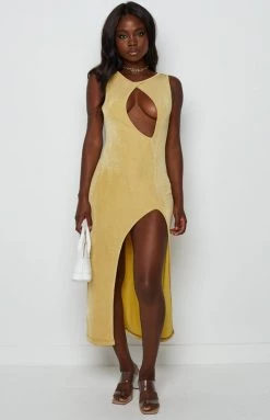 BB Exclusive Dresses Tamara Yellow Midi Dress 13 BB Exclusive Dresses Tamara Yellow Midi Dress