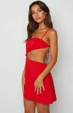 BB Exclusive New Tao Red Mini Dress 12 BB Exclusive New Tao Red Mini Dress