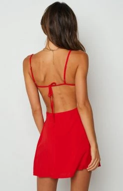 BB Exclusive New Tao Red Mini Dress 13 BB Exclusive New Tao Red Mini Dress