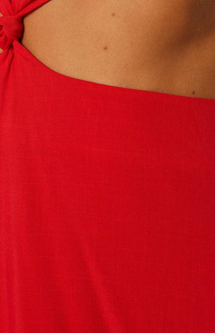 BB Exclusive New Tao Red Mini Dress 7 BB Exclusive New Tao Red Mini Dress