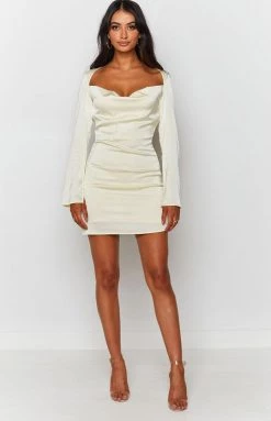 BB Exclusive Dresses Tatum Mini Dress Cream 12 BB Exclusive Dresses Tatum Mini Dress Cream