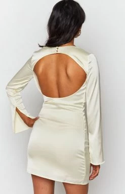 BB Exclusive Dresses Tatum Mini Dress Cream 16 BB Exclusive Dresses Tatum Mini Dress Cream
