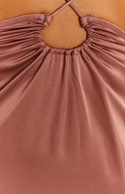 BB Exclusive Taylor Copper Maxi Dress Dresses