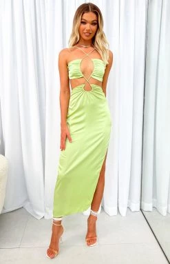 BB Exclusive Dresses Taylor Green Maxi Dress