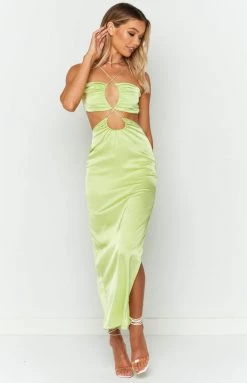 BB Exclusive Dresses Taylor Green Maxi Dress
