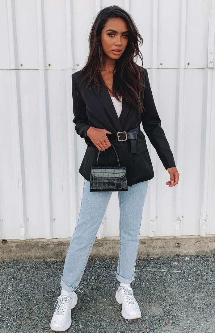 Beginning Boutique Outerwear Teenage Dream Blazer Black 9 Beginning Boutique Outerwear Teenage Dream Blazer Black