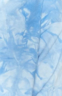 Beginning Boutique Outerwear The Creator Hoodie Blue Tie Dye