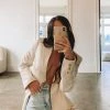 Emma Rose X Beginning Boutique The Kirsty Blazer Cream Outerwear