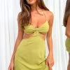 BB Exclusive Dresses Thea Green Mini Dress