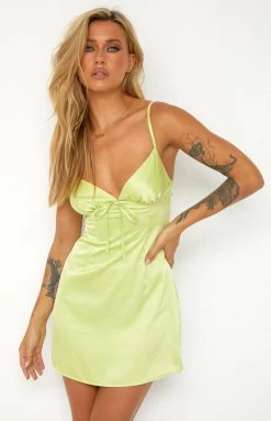 BB Exclusive Dresses Theodore Green Mini Dress