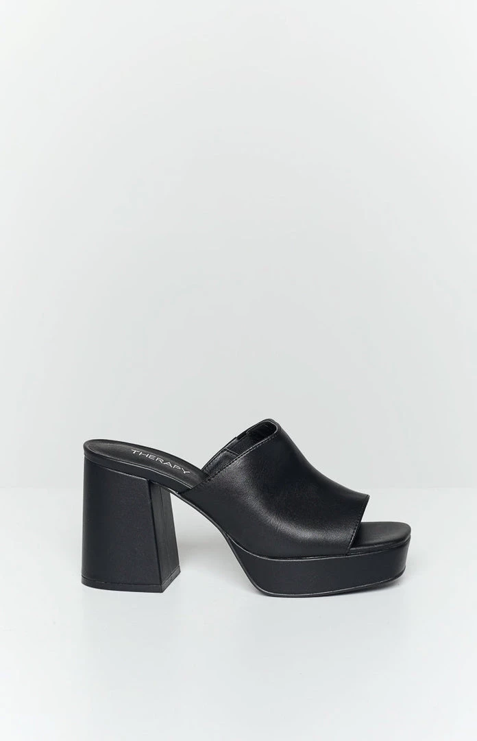 Euphoria Looks Therapy Arizona Black Mules 2 Euphoria Looks Therapy Arizona Black Mules