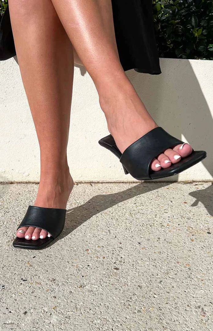 Therapy Dionne Black Heels New 4 Therapy Dionne Black Heels New