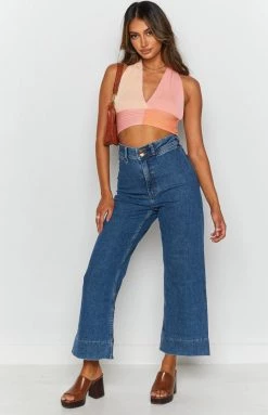 Thrills Belle Stretch Jean - Rinsed Blues