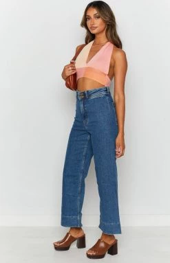 Thrills Belle Stretch Jean - Rinsed Blues
