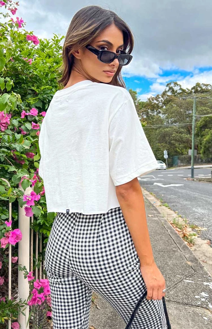 Thrills Brigade Super Crop Tee Dirty White 8 Thrills Brigade Super Crop Tee Dirty White