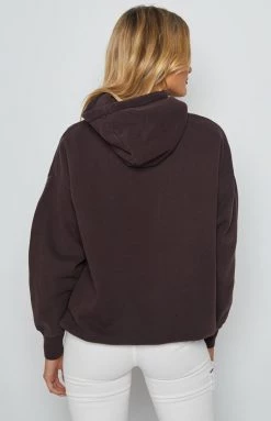 Thrills Eighty Three Slouch Hood Postal Brown Outerwear